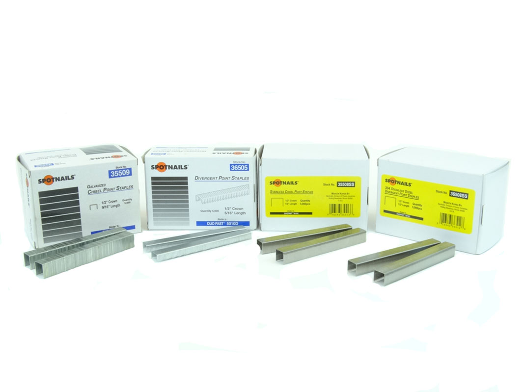 DuoFast 50 Series 1/2″ Crown Fine Wire by Spot Nails